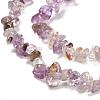 Natural Purple Lodolite Quartz Beads Strands G-G031-02-2