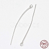 925 Sterling Silver Eye Pins STER-F018-02A-1