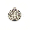 Tibetan Style 304 Stainless Steel Pendants STAS-G278-17AS-3