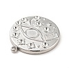 Tarnish Resistant 304 Stainless Steel Pendant Rhinestone Settings STAS-P312-16P-3