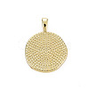 Brass Enamel Pendants KK-Q283-057J-NR-2