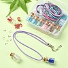 DIY Wish Bottle Necklace Making Kit DIY-YW0006-52-9