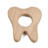 Natural Beech Wooden Baby Teething Toys WOOD-U003-07-3