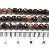 Natural Rhodonite Beads Strands G-G161-A08-03-5