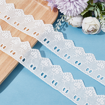 Gorgecraft Hollow Cotton Lace Trim OCOR-GF0002-25-1