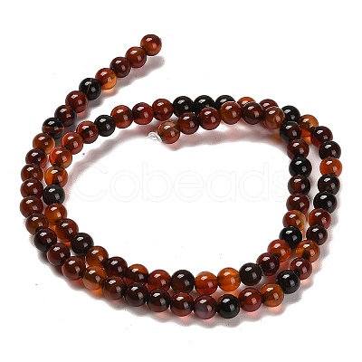 Natural Carnelian Beads Strands X-G-B079-A03-01-1