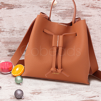 DIY Imitation Leather Handbag Making Kit DIY-WH0401-70B-1