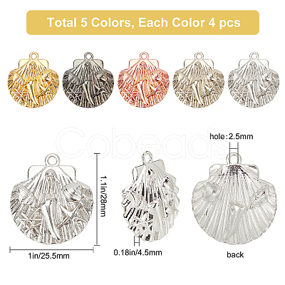 SUNNYCLUE Alloy Pendants PALLOY-SC0002-91-1