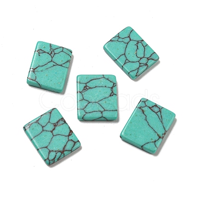 Synthetic Turquoise Cabochons G-G075-07-1