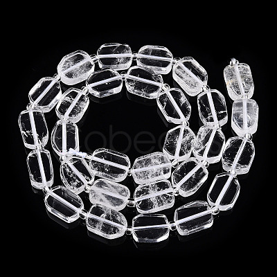 Natural Quartz Crystal Beads Strands G-T138-21-1