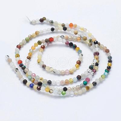 Natural Mixed Stone Beads Strands G-J369-04B-2mm-1