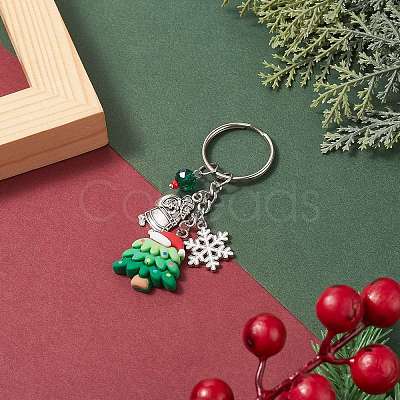 Christmas Theme Resin Keychains KEYC-TA00009-1