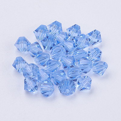 Imitation Austrian Crystal Beads SWAR-F022-6x6mm-211-1