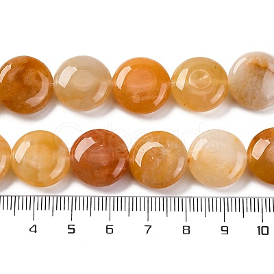 Natural Topaz Jade Beads Strands G-C159-A06-01-1