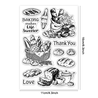 Custom PVC Plastic Clear Stamps DIY-WH0448-0596-1