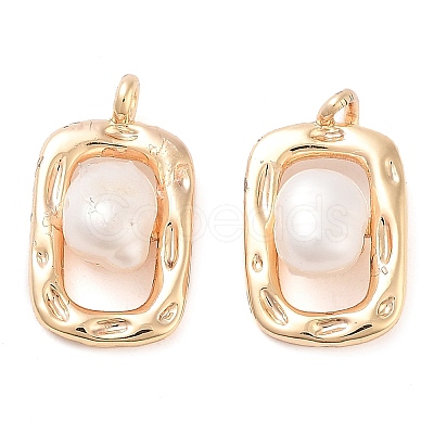 Natural Freshwater Pearl Charms KK-U028-16G-1