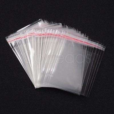 Rectangle OPP Cellophane Bags OFFICE-R009-12x8cm-1