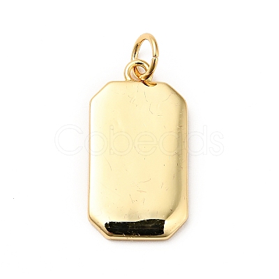 Rack Plating Brass Pendants X-KK-H431-50G-1