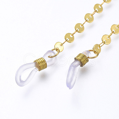 Brass Chain Eyeglasses Chains AJEW-EH00031-1