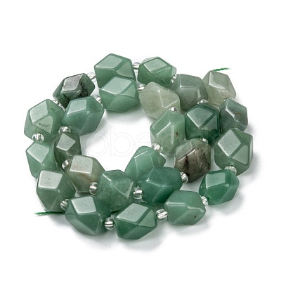 Natural Green Aventurine Beads Strands G-C182-11-1