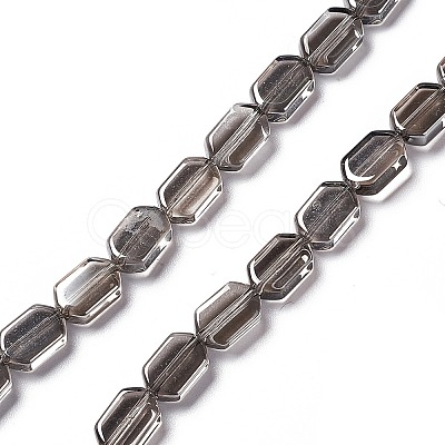 Electroplate Glass Beads Strands EGLA-L042-PL-1