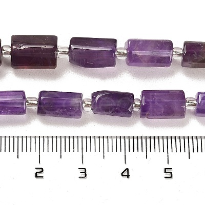 Natural Amethyst Beads Strands G-G068-A01-01-1