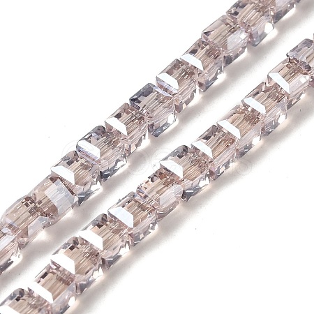 Transparent Glass Beads Strands EGLA-P061-05A-PL01-1