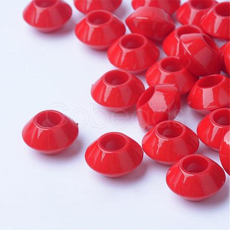 Opaque Acrylic Beads SACR-Q142-C07-1
