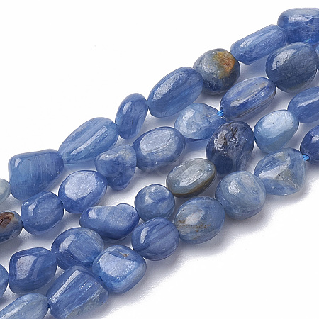 Natural Kyanite/Cyanite/Disthene Beads Strands X-G-S290-01-1