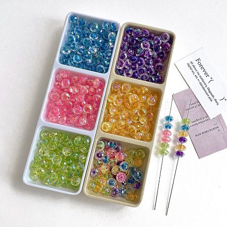 Transparent Acrylic Beads OACR-N138-07-1