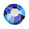 Preciosa&reg MAXIMA Crystal No Hotfix Flatback Stones, Czech Crystal, Dura Foiling, Round(438 11 615 Chaton Rose), 20320 200 Blue Violet AB, SS16(3.8~4mm)