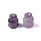 Natural Amethyst Beads, Gourd, 7.5x6.5mm, Hole: 1.8mm