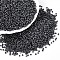 Glass Seed Beads, Ceylon, Round, Dark Gray, 2mm, Hole: 1mm, about 30000pcs/pound