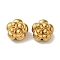 Ion Plating(IP) 304 Stainless Steel Beads, Flower, Golden, 12x8.5mm, Hole: 1mm