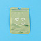 Plastic Zip Lock Bags, Resealable Small Jewelry Storage Bags Self Seal Bags, Top Seal, Rectangle with Smiling Face, Light Green, 15x10.5cm