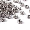 Brass Rhinestone Spacer Beads RB-A014-Z6mm-01P-NF-3