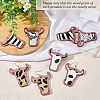 Olycraft DIY Cattle Head Dangle Earring Making Kit DIY-OC0009-75-5