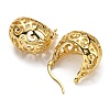 Hollow Basket Hoop Earrings EJEW-G355-03G-2