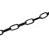 Iron Paperclip Chains CH-R025-10x5mm-B-1