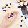 Gorgecraft 18 Pairs 6 Colors Silicone Eyeglasses Ear Grip FIND-GF0004-09-3