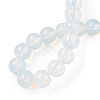 Transparent Glass Beads Strands GLAA-T032-T8mm-14-4