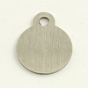 Tarnish Resistant 201 Stainless Steel Flat Round Stamping Blank Tag Pendants STAS-R064-04-2