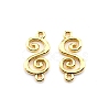 Baroque Style Zinc Alloy Connector Charms FIND-TAC0015-06LG-1