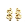 Baroque Style Zinc Alloy Connector Charms FIND-TAC0015-06LG-1