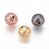 Brass Cubic Zirconia Beads KK-O106-36-1