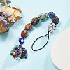 7 Chakra Nuggets Natural Gemstone Pocket Pendant Decorations HJEW-JM01049-01-5