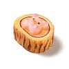 Cute Pig Theme Resin Imitation Food Decoden Cabochons RESI-U0003-02D-2