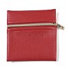 Imitation Leather Jewelry Storage Zipper Bags ABAG-G016-01B-01-1