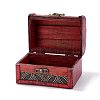 Vintage Wooden Jewelry Box AJEW-M034-01E-5