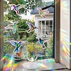 Hummingbird Rainbow Prism Electrostatic Window Stickers PW-WG45A57-01-1